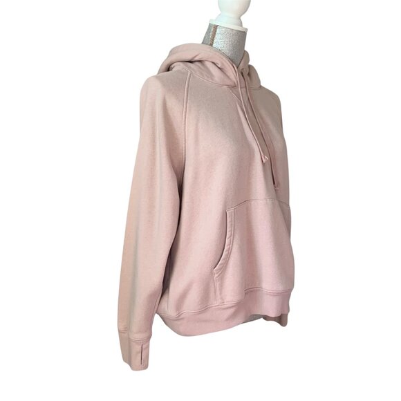 OLD NAVY Sherpa Lined Hood Pullover Sweatshirt in MAUVE SIZE LARGE - Picture 3 of 12